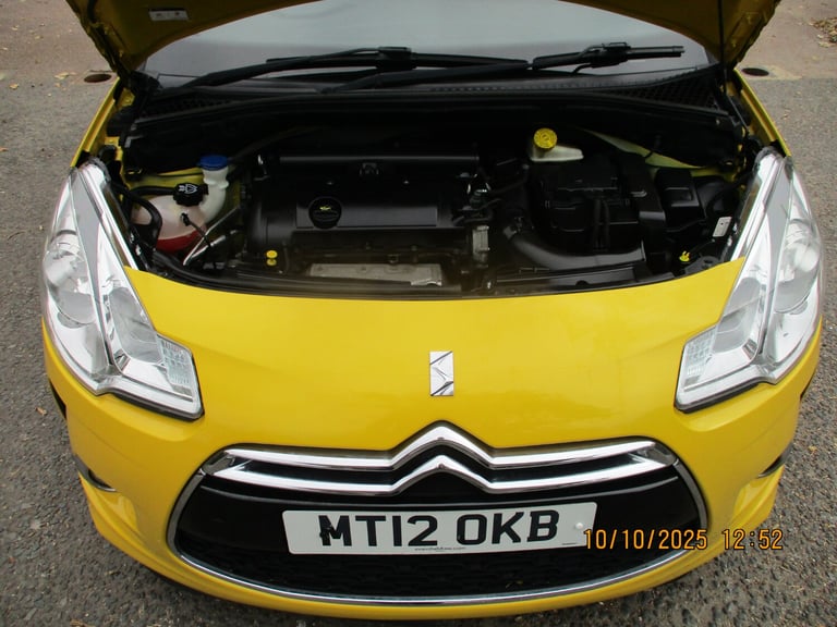 2012 Citroen DS3 1.6 VTi 16V DStyle Plus 3dr HATCHBACK Petrol Manual