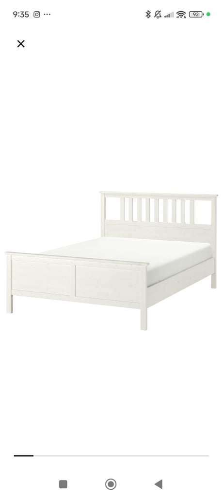 King size bed (Hemnes IKEA) 