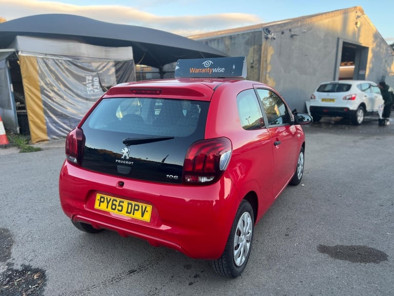 2016 Peugeot 108 1.0 Access Euro 6 3dr HATCHBACK Petrol Manual