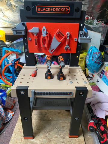 Black & decker toy workbench tool bench