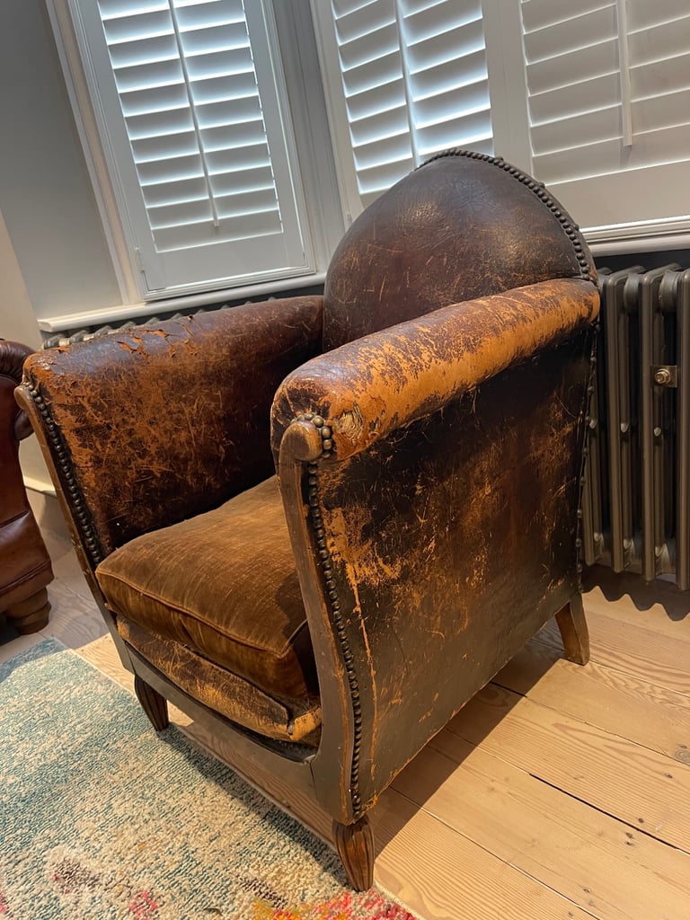 Vintage Victorian style armchair 
