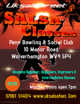 Beginners salsa classes in Wolerhampton