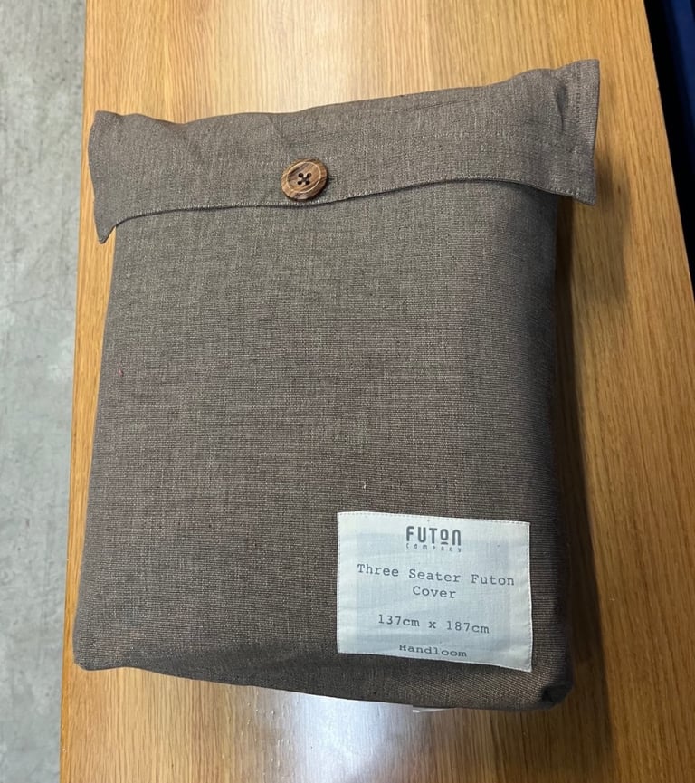 Oak Futon company 3 seater sofa bed 