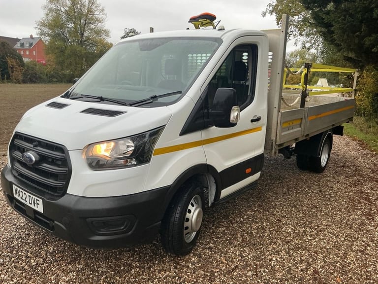 2022 Ford Transit 2.0 350 EcoBlue HD Leader DROPSIDE Cab 2dr Diesel Manual RWD L4 Euro 6 (s/s DRO...