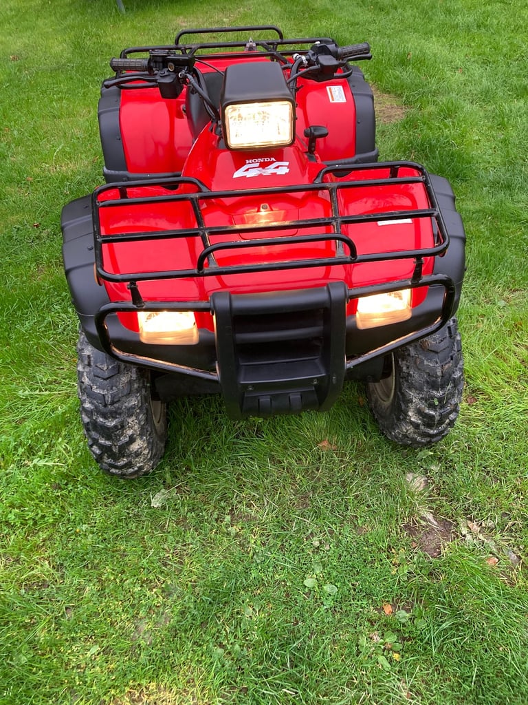 Honda Trx500 Foreman quad bike 