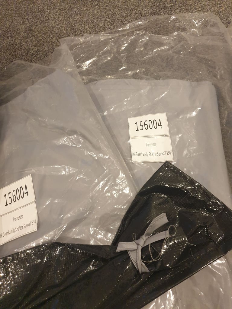 image for Hi Gear 350 shelter side panels, door panel and groundsheet 