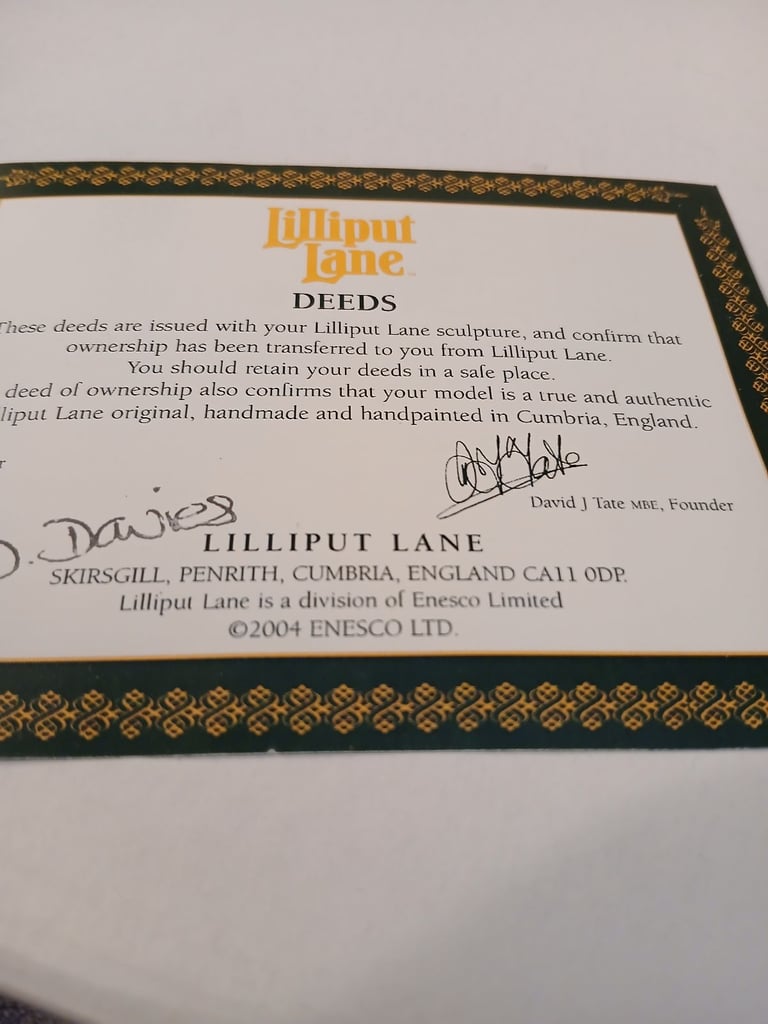 Lilliput lane Cottage 