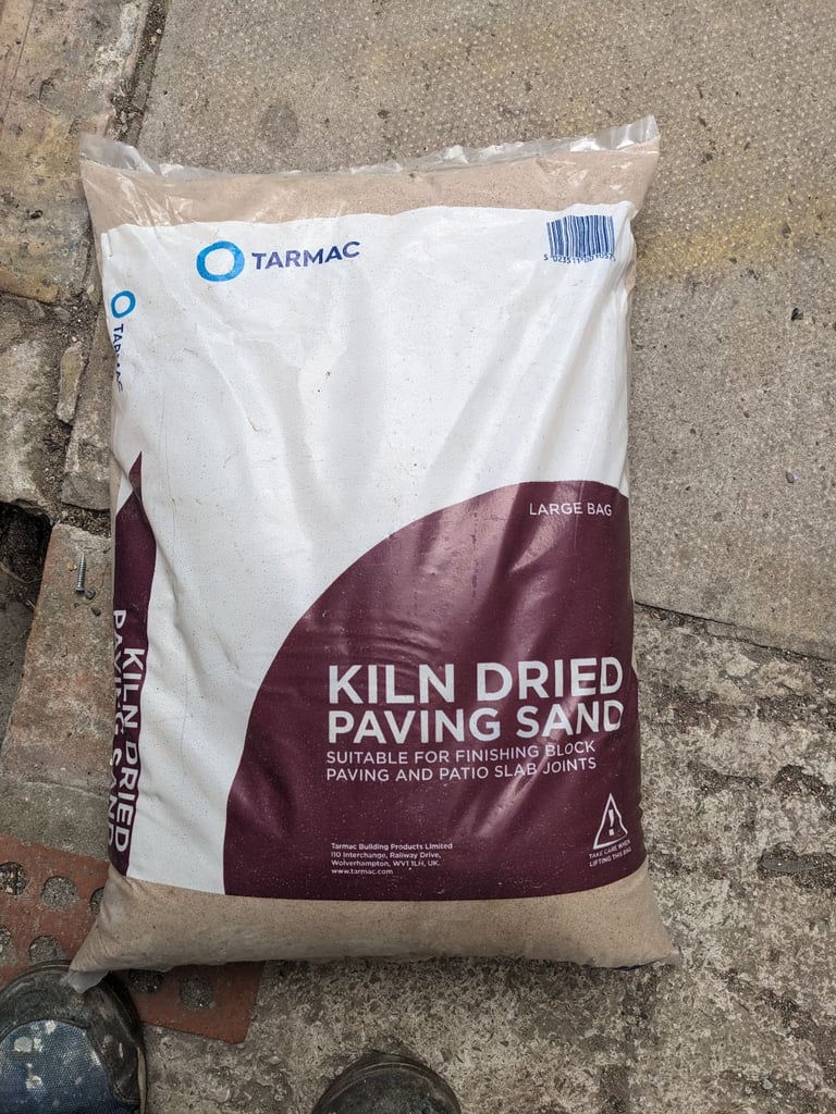 image for Kiln dried paving sand. 4 and a half bags