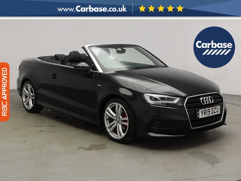 image for 2019 Audi A3 Cabriolet 1.5 TFSI CoD 35 S line Convertible 2dr Petrol Manual Euro 6 (s/s) (150 ps)...