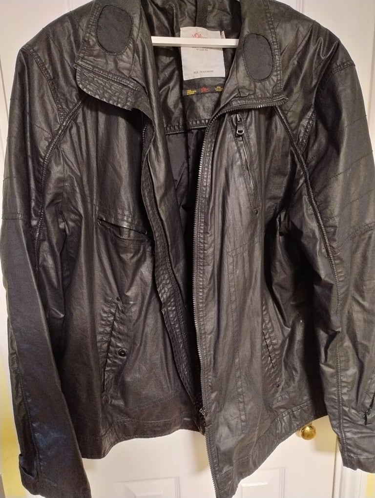 image for S. Oliver men black jacket size 4XL