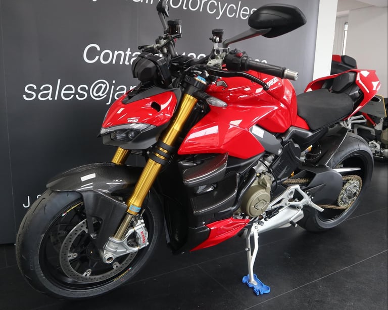 Ducati Streetfighter V4 S. Full Ducati History, Many Extras!