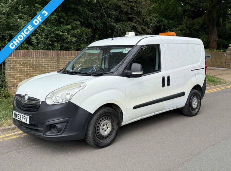 2013 63 VAUXHALL COMBO 1.3L 90 BHP L1 H1 SWB PANEL VAN DIESEL