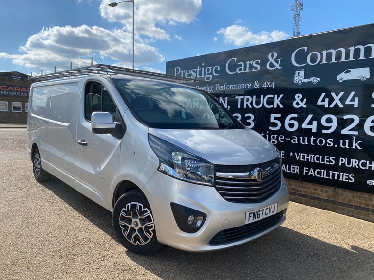 2017 Vauxhall Vivaro 2900 1.6CDTI 120PS SPORTIVE L2 LWB PANEL VAN 54K FULL SERVICE 12M MOT AC CR ...
