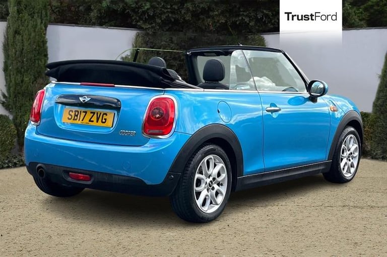 2017 MINI Convertible 1.5 Cooper 2dr CONVERTIBLE, REAR CAMERA! Manual Convertible Petrol Manual