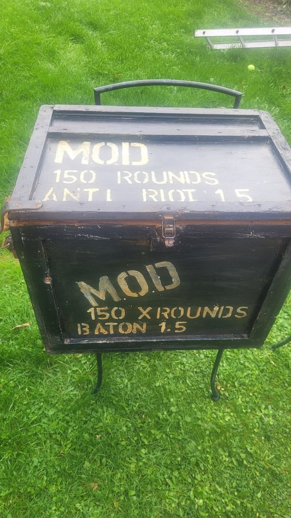image for Vintage M.O.D Ammunition box