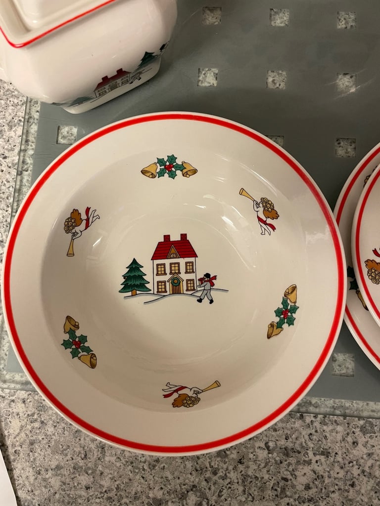 Christmas China vintage 