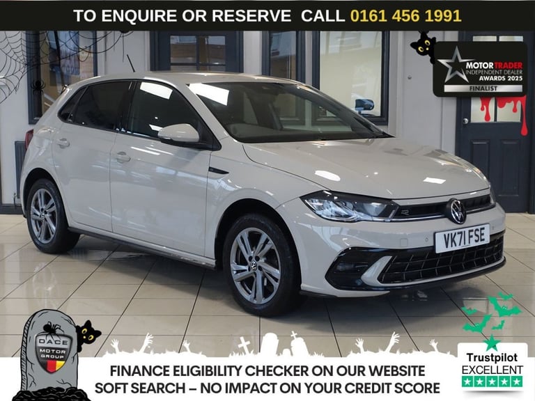 2022 Volkswagen Polo 1.0 TSI R-Line Hatchback 5dr Petrol DSG Euro 6 (s/s) (95 ps) Hatchback Petro...