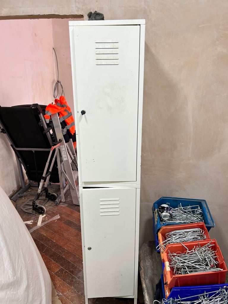 White lockers