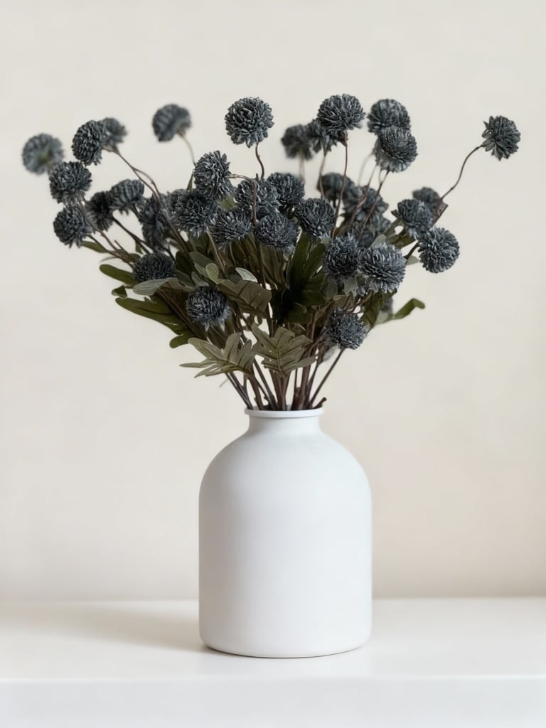 image for Faux kiku & wax flower