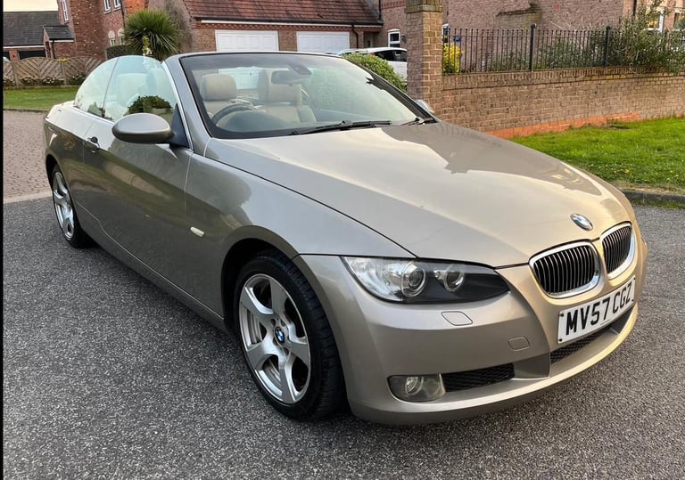 2007 (57) BMW 325i 3.0 SE PETROL CONVERTIBLE LONG MOT DRIVES GREAT JUST SERVICED