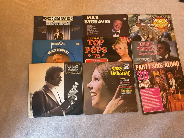0ver 100 Vintage Vinyl Albums Mixed Artists Mixed Genres