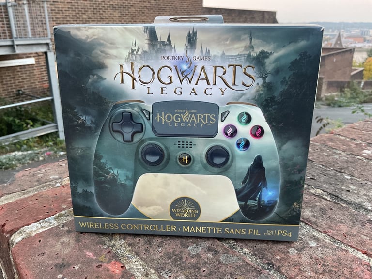 image for HOGWARTS LEGACY WIRELESS CONTROLLER FOR PS4 - NEW | SEALED