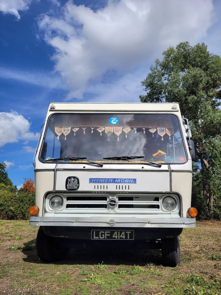 Classic Hymer Bedford blitz Motorhome