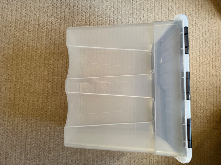 image for Wham plastic storage box  52 cm x 40 cm x 47 cm