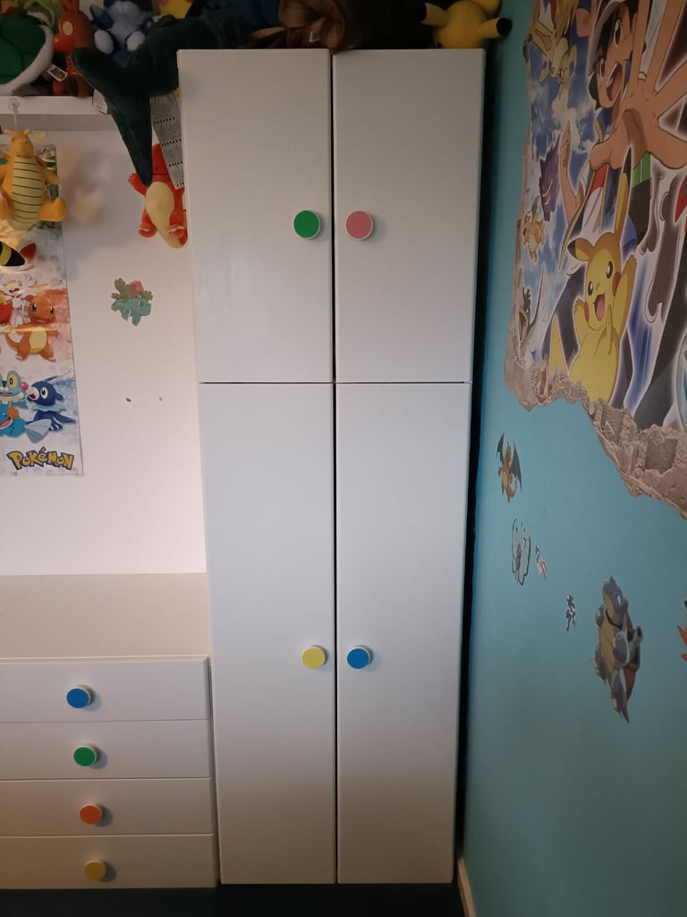 IKEA children's bedroom wardrobe and drawers, excellent condition 