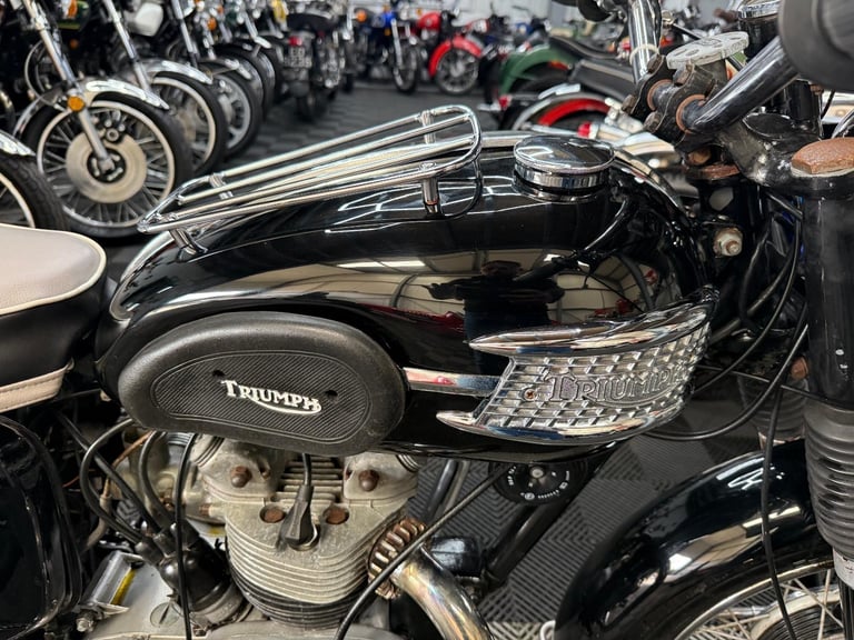 1960 Triumph tiger 100 500cc, lovely useable classic, **TRANSFERABLE REG** 
