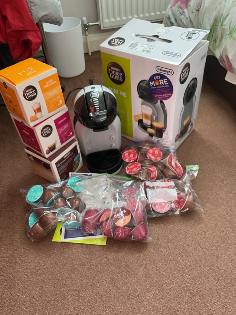 image for Dulche gusto coffee machine and capsules