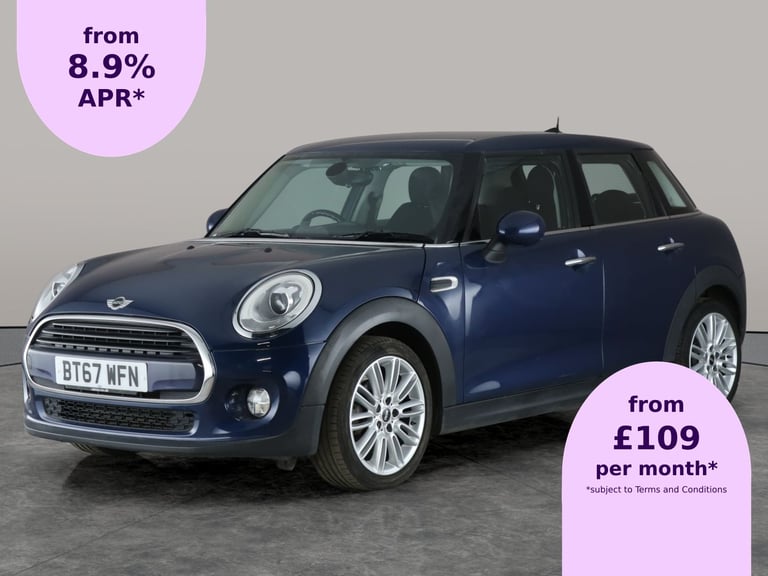 2017 MINI Hatch 1.5 Cooper 5dr HATCHBACK PETROL Manual