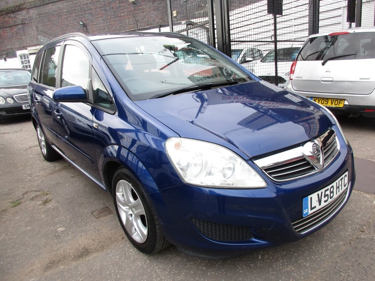 2008 (58) VAUXHALL ZAFIRA 1.6i EXCLUSIV , 7 SEATER , CAZ &amp; ULEZ EXEMPT