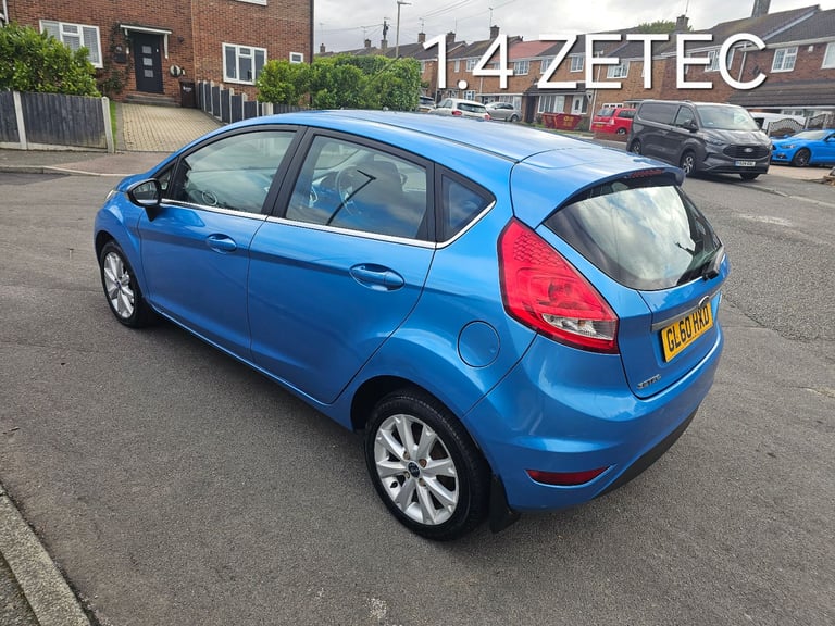 fiesta 1.4 zetec NEW RE.CON ENGINE 98K WITH RECEIPT LONG MOT JUNE 26 NEW CLUTCH 2KEYS drives perfe