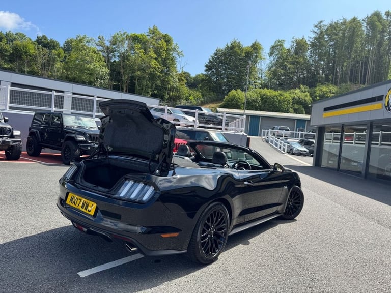 2017 17 FORD MUSTANG 5.0 V8 GT CONVERTIBLE 2DR PETROL SELSHIFT EURO 6 (416 BHP)