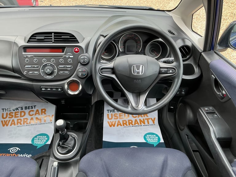2012 Honda Jazz 1.2 i-VTEC SE 5dr [Start Stop] HATCHBACK Petrol Manual