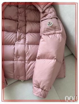 women moncler down jacket pink