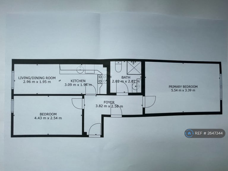 2 bedroom flat in Buccleuch Street, Glasgow, G3 (2 bed) (#2647344)