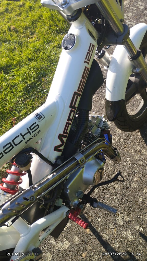 Sachs Madass 125 motorcycle 