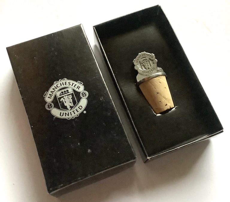 Manchester United FC Cork Wine Bottle Stopper by Royal Selangor