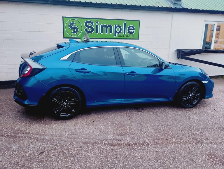 2018 Honda Civic 1.0 VTEC Turbo SR Euro 6 (s/s) 5dr HATCHBACK Petrol Manual