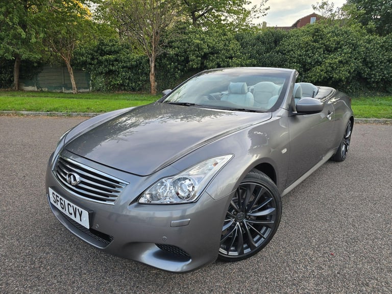 2011 Infiniti G 3.7 37 V6 GT Auto Euro 5 2dr CONVERTIBLE Petrol Automatic