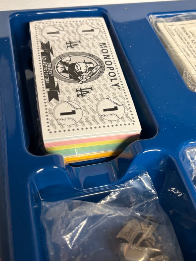 Baseball Dodgers Collectors Edition Monopoly Sealed Game