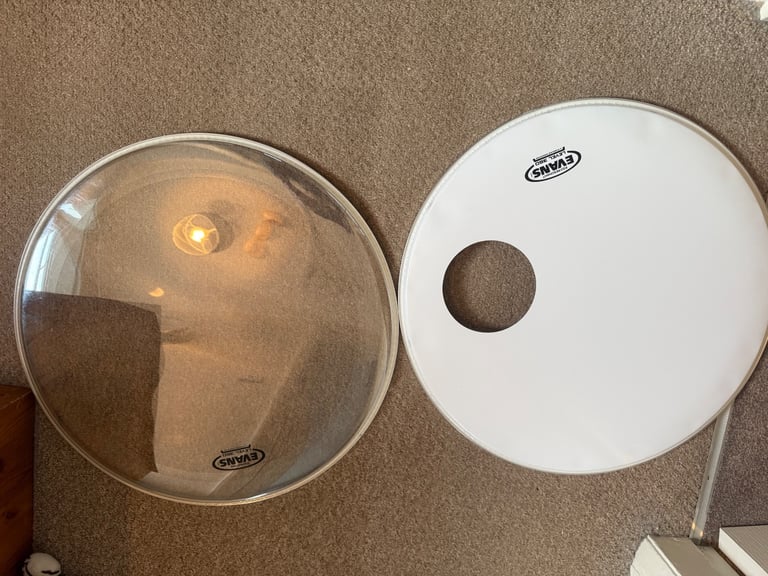 image for Evan's 20 inch drum heads