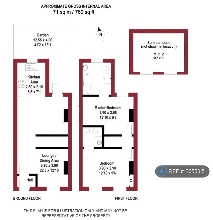 2 bedroom house in London, London, E9 (2 bed) (#2655315)