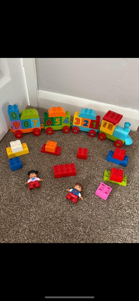 Lego duplo train set 