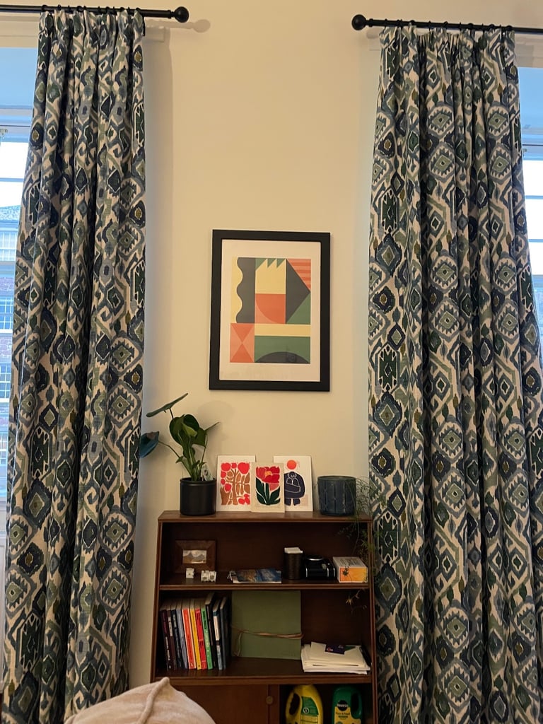 John Lewis blackout curtains custom length
