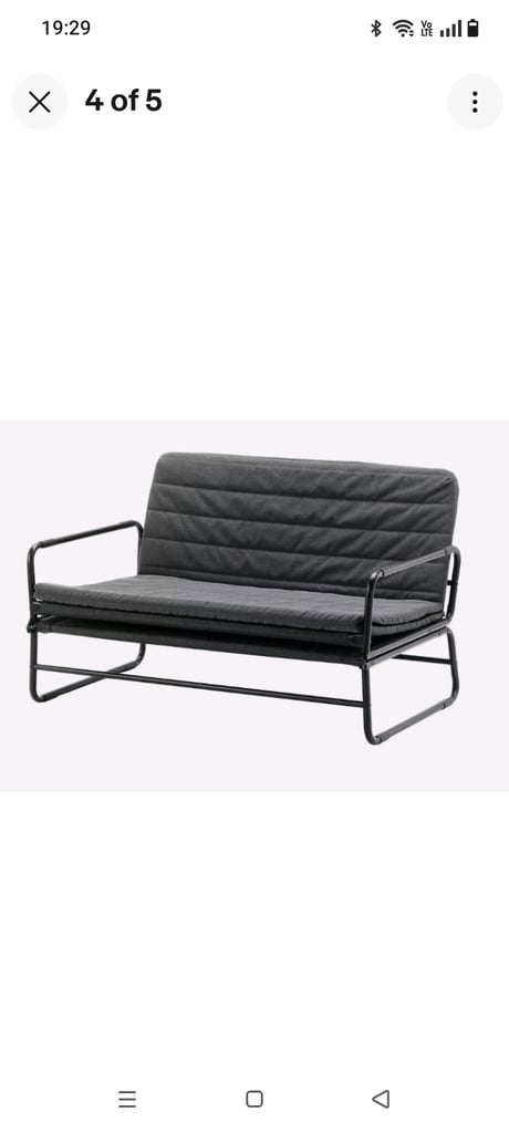 image for IKEA grey sofa bed 