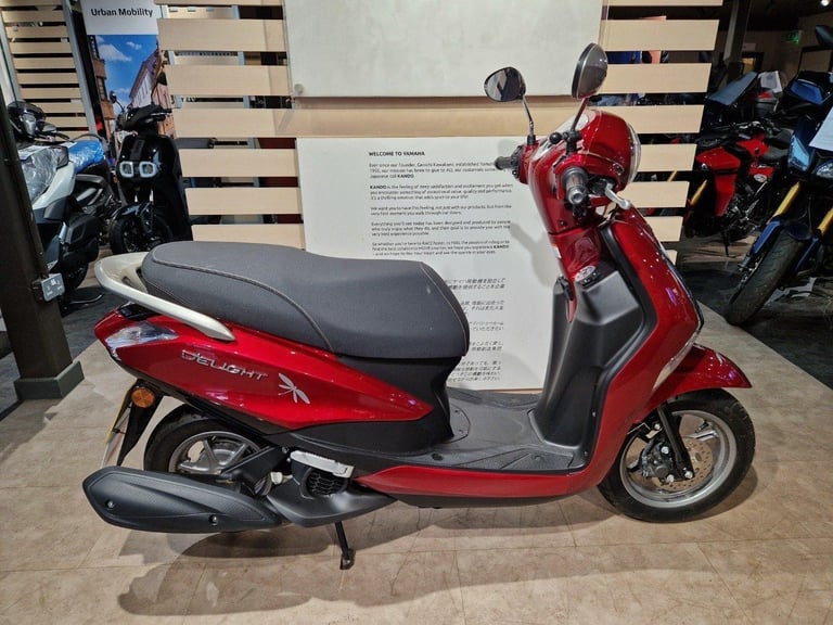 image for YAMAHA DELIGHT 125 IN RED