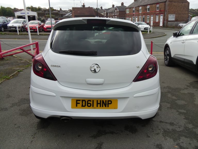 2012 Vauxhall Corsa 1.2 Limited Edition 3dr HATCHBACK Petrol Manual